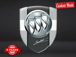 Buick Logos Silicona Auto Resistentes Limitados Alta Calidad